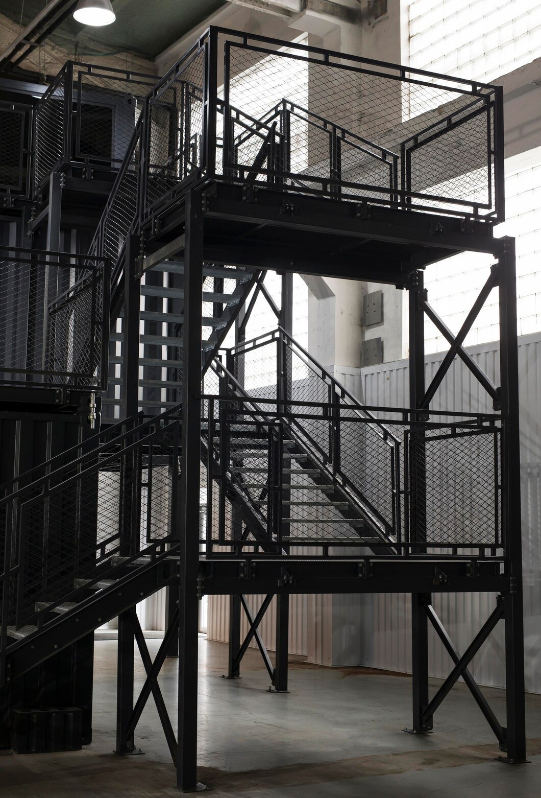 Industrial Mezzanine Floor Fabrication