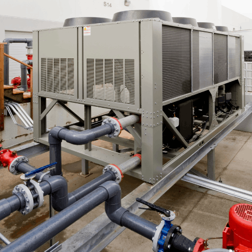 Chillers and AHU Installation 1
