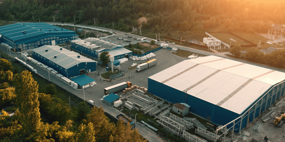 Factory and Industrial Steel Structures Shed