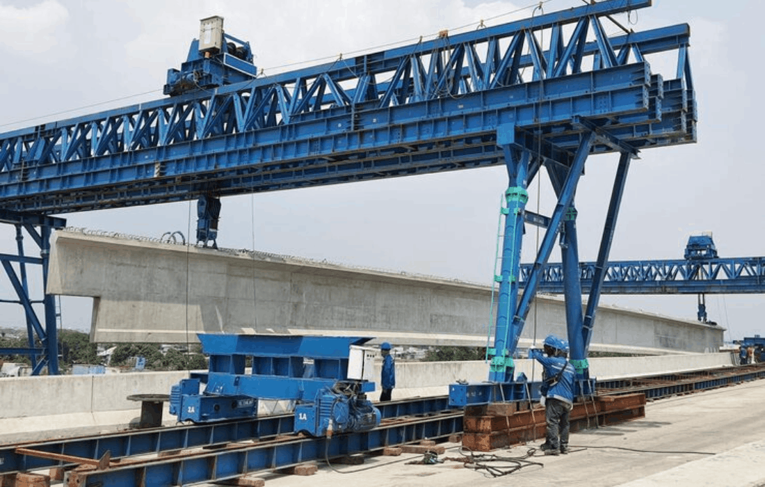 Industrial Machine Erection