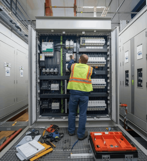 LTHT Panels Switchgear Installation 1