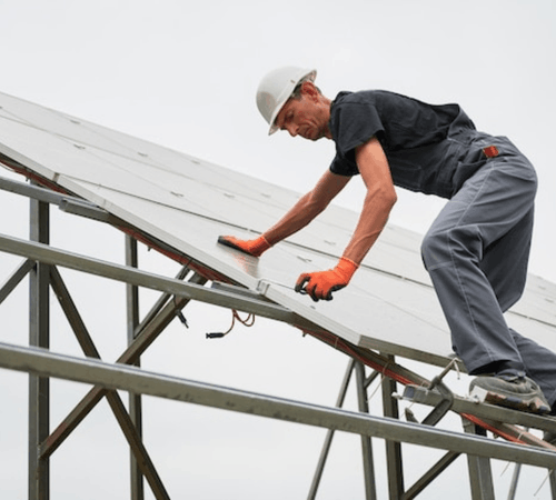 Metal Roof Panels Installation