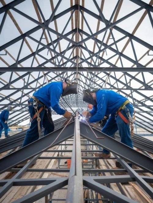 Complete Structural Steel Fabrication & Erection