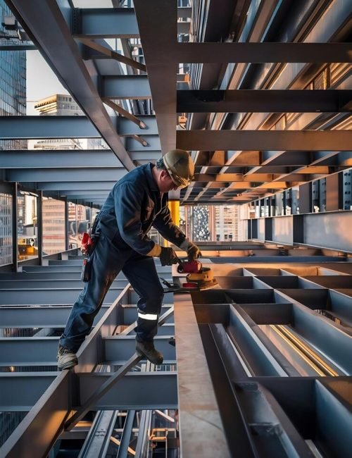 Heavy Duty Steel Beam and Column Fabrication