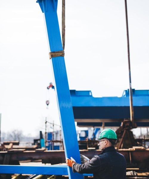 Steel Column Fabrication